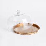 Product Image 3 for Braiden Tray With Cloche from Napa Home And Garden