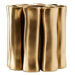 Product Image 8 for Vescovi Gold Ceramic Vase from Arteriors
