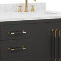 Product Image 2 for Verona Black Vanity with Rectangular Undermount Sink from Currey & Company