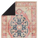 Product Image 4 for Kadi Medallion Red/ Blue Rug from Jaipur 