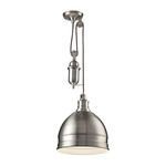 Product Image 1 for Carolton 1 Light Pendant In Brushed Nickel from Elk Lighting