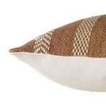 Product Image 2 for Papyrus Striped Tan/ Ivory Indoor/ Outdoor Lumbar Pillow from Jaipur 
