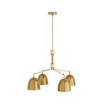 Product Image 2 for Worth Vintage Nuetral Brass Chandelier from Arteriors