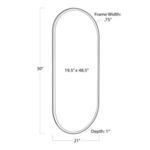 Product Image 4 for Doris Dressing Room Mirror Small from Regina Andrew Design