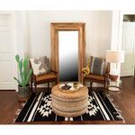 Product Image 6 for Adele Striped Round Woven Ottoman from Creative Co-Op