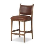 Bella Bar + Counter Stool angled view showing seat depth and frame structure