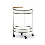 Product Image 4 for Dempsey Bar Cart Sage Green from Four Hands