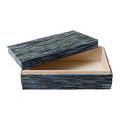 Product Image 3 for Perseus Blue Box, Set of 2 from Currey & Company