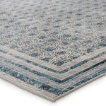 Product Image 1 for Allora Trellis Light Gray/ Blue Area Rug from Jaipur 
