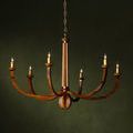 Product Image 7 for Woodcroft Chandelier from Currey & Company