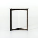 Product Image 3 for Kiva End Table Polished White Marble from Four Hands