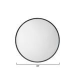 Product Image 3 for Refined Large Black Mirror from Jamie Young