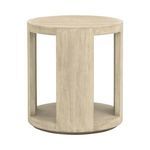 Product Image 1 for Collins Round Sand Wash Acacia End Table from Essentials for Living