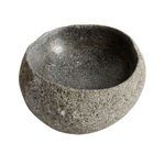 Valley Nature Bowl top-down view showing dark interior and scalloped edge