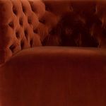 Hanover Round Swivel Accent Chair - Sapphire Rust image 11