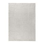 Flat view of TC linen cotton throw blanket showing overall textured linen surface without backing