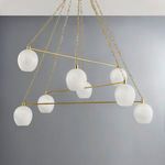 Product Image 7 for Asbury Park 6-Light Chandelier - Aged Brass from Hudson Valley