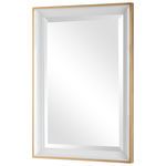 Product Image 3 for Uttermost Gema White Mirror from Uttermost