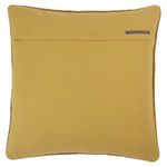 Sagira Tribal Gold/ Dark Gray Throw Pillow 22 inch image 6