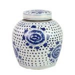 Product Image 4 for Blue & White Ming Jar Peony Dots from Legend of Asia