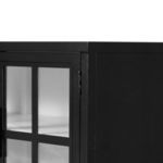 Black matte top panel close-up with subtle line detail near edges