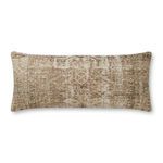 Product Image 1 for Clay / Beige Printed Pillow - 13'' x 35'' Cover with Down from Loloi