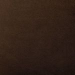 Close-up of brown velvet upholstery texture on the seat fabric