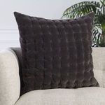 Product Image 3 for Winchester Solid Dark Gray Throw Pillow 26 inch from Jaipur 