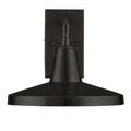 Back view of the Mariner Outdoor Wall Sconce showing flat mounting plate and arm attachment