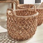 Product Image 8 for Emlyn Rattan Basket Set With Handles from Napa Home And Garden
