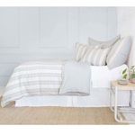 Product Image 4 for Carter 28" x 36" Reversible Accent Pillow with Insert - Ivory / Denim from Pom Pom at Home