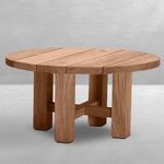 Product Image 3 for Croquet Teak 40" Round Coffee Table from Summer Classics