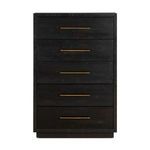 Product Image 10 for Suki Tall Boy Burnished Black Wooden Dresser from Four Hands