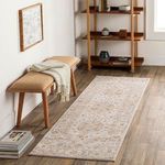Product Image 3 for Avant Garde Woven Light Beige / Light Blue Rug - 2'7" x 7'3" from Surya