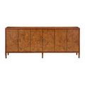 Product Image 3 for Evie Burl Credenza from Currey & Company