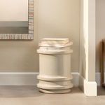Product Image 2 for Reglet Ceramic White Stool from Jamie Young