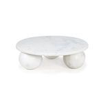 Product Image 1 for Marlow Small White Marble Plate from Regina Andrew Design