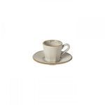 Product Image 1 for Luzia Ceramic Stoneware Coffee Cup and Saucer, Set of 6 - Ash Grey from Costa Nova