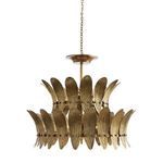 Product Image 1 for Analise Vintage Brass Golden Two-Tier Chandelier from Arteriors