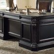 Product Image 2 for Telluride 76'' Executive Desk With Wood Panels from Hooker Furniture
