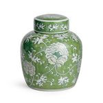 Product Image 1 for Imperial Lotus Lidded Jar from Napa Home And Garden