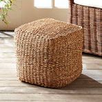 Product Image 2 for Seagrass Square Pouf from Napa Home And Garden