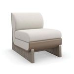 Product Image 3 for You Sleigh Me Armless Accent Chair from Caracole