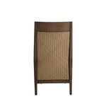 Product Image 18 for Savannah Aluminum Oak/Raffia Extended Back Side Chair from Summer Classics