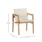 Product Image 5 for Coast Teak Arm Chair from Summer Classics