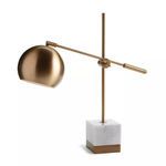 Graydon Marble and Brass Desk Lamp image 1