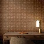 Product Image 3 for Bisous Terracotta I Wallpaper by Jess Engle from Four Hands