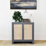 Product Image 2 for Alden Two Door Cane Cabinet from Worlds Away