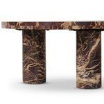Product Image 21 for Zion Merlot Marble Small Coffee Table from Four Hands