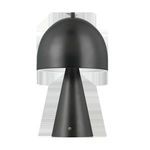 Hopkinton Rechargeable Table Lamp isolated on white background with visible touch control on base